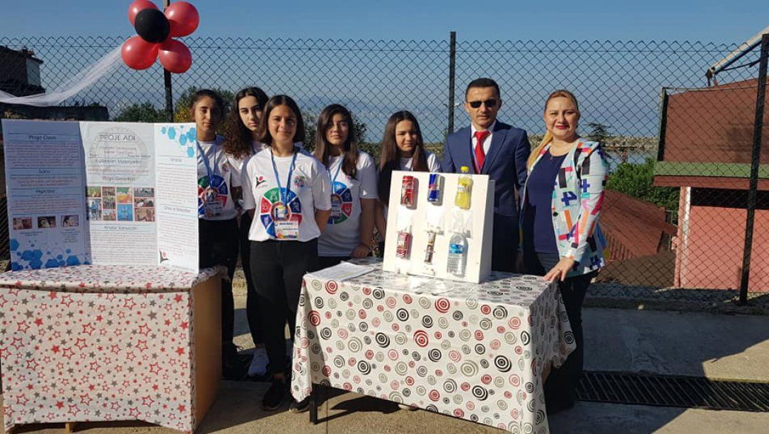 Fatsa Bolaman Anadolu Lisesi 4006 Bilim Fuarı Açılışı Yapıldı 