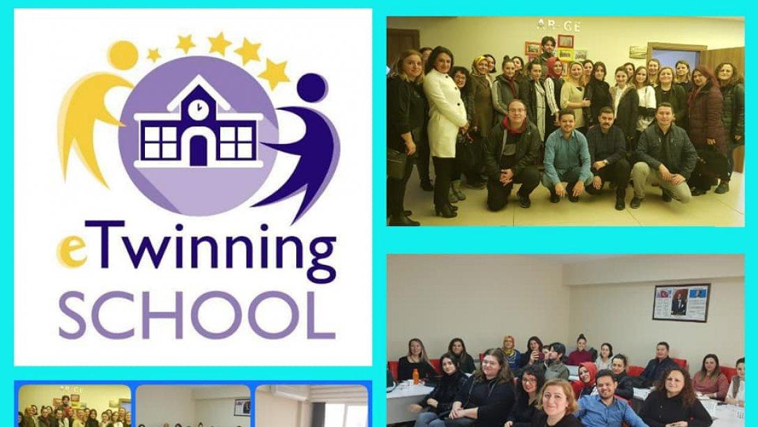 eTwinning Okulu Başvuru Süreci Bilgilendirme Toplantısı Yapıldı 