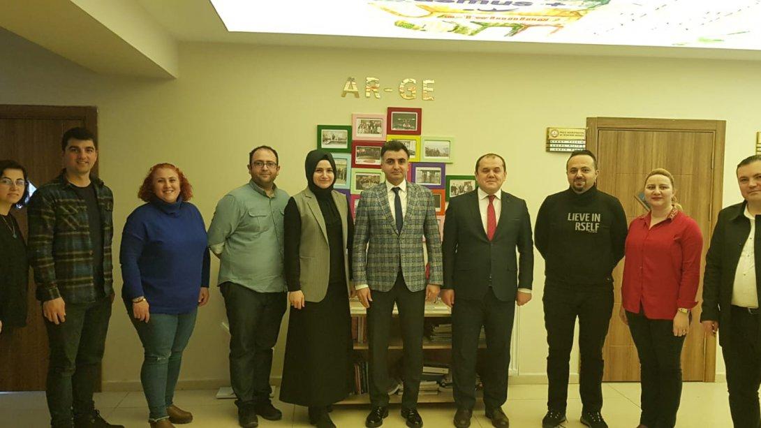  İl Milli Eğitim Müdürümüz Mehmet Fatih VARGELOĞLU'nun ARGE Ziyareti 