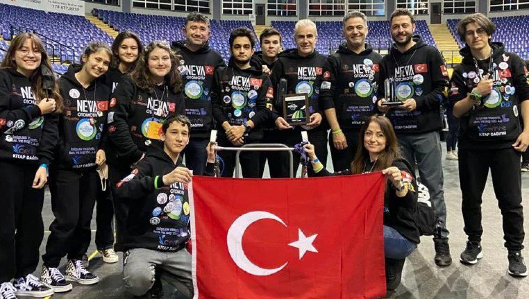 Dr. Mehmet Hilmi Güler Bilim ve Sanat Merkezi First Robotic Competıtıon Yarışmasından Ödülle Dönüyor 