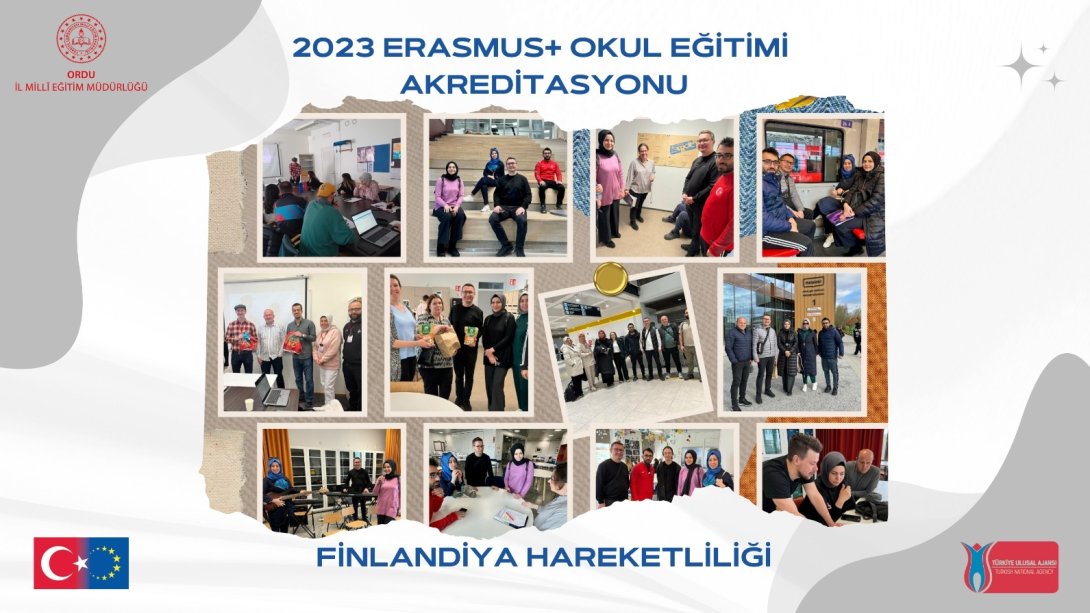 Erasmus+ Okul Eğitimi Akreditasyonu Kapsamında Öğretmenlerimiz Finlandiya'nın Helsinki Şehrinde Eğitim Faaliyetlerine Katıldı.