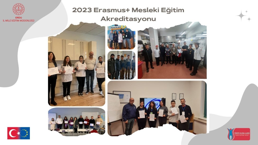Erasmus+ Mesleki Eğitim Akreditasyonu Üçüncü Yıl Hareketliliklerimizi Tamamladık.