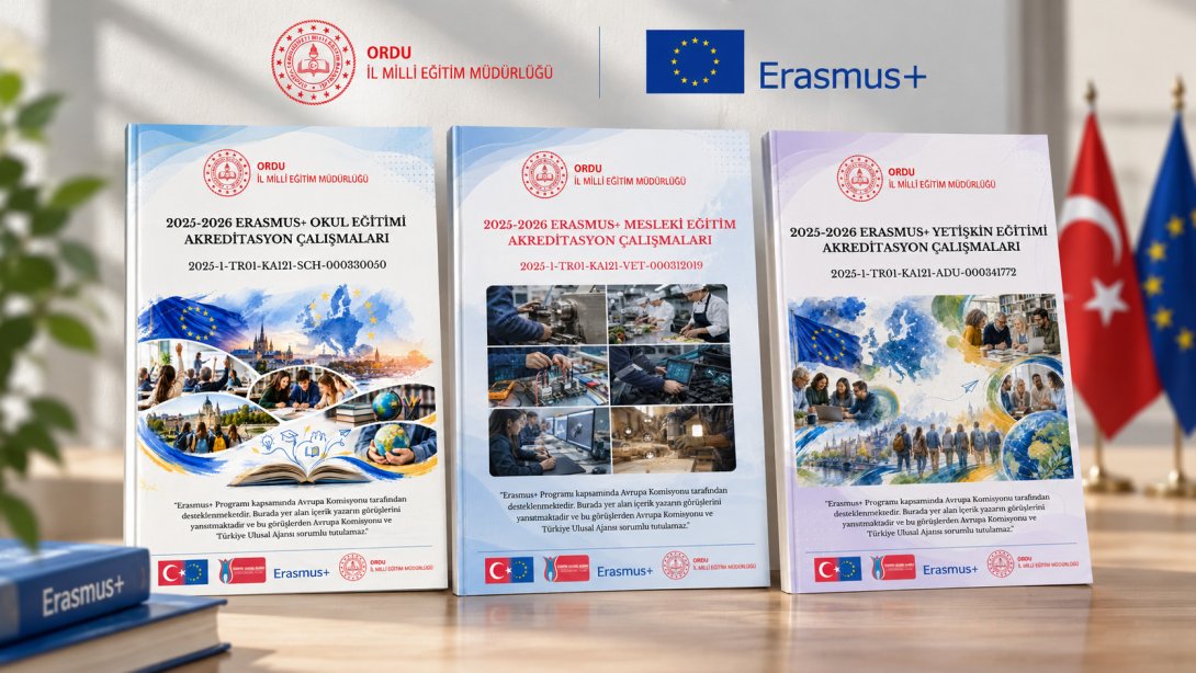 2025-2026 Erasmus+ Akreditasyon Çalışmalarımızı Yansıtan Dergilerimiz Yayımlandı